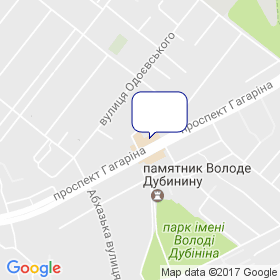 Атланта на карте