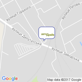 Автодрайв на карте