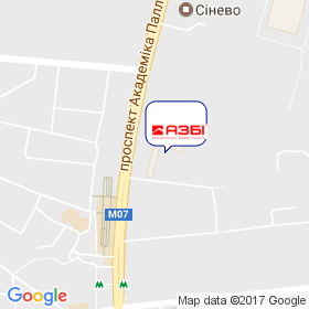 АЗБИ на карте АЗБИ на карте