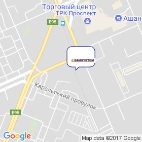 Баусистем на карте Баусистем на карте