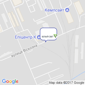 Белый свет на карте