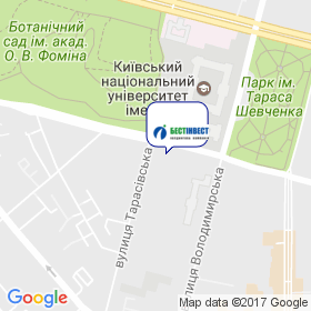 Бэстинвест на карте Бэстинвест на карте