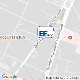 BF завод на карте