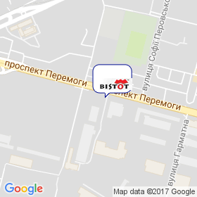 Бистот ТМ на карте