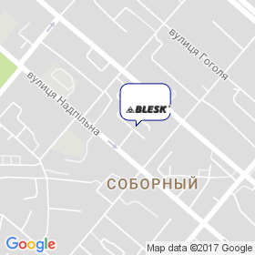 БЛЕСК на карте БЛЕСК на карте