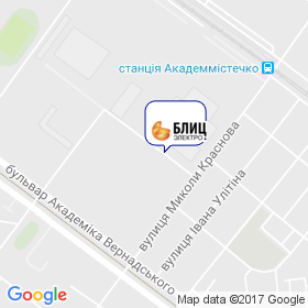 БЛИЦ-Электро на карте БЛИЦ-Электро на карте