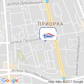 Технический центр `Приоритет` на карте Технический центр `Приоритет` на карте