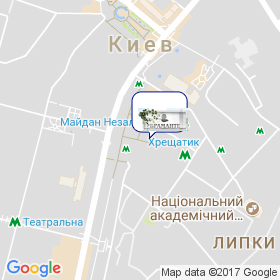 Браманте на карте