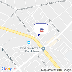 Будівельний світ на карте Будівельний світ на карте