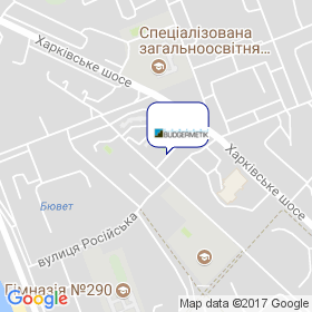 Будгерметик на карте