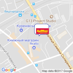 Будмакс на карте Будмакс на карте