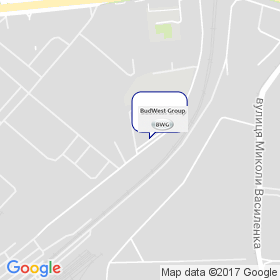 БудВест Груп на карте БудВест Груп на карте