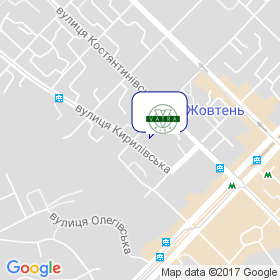 Ватра-Киев на карте