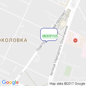 Дервус на карте