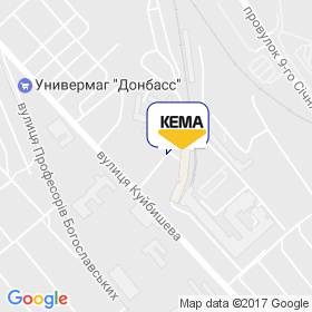 Донстройком на карте