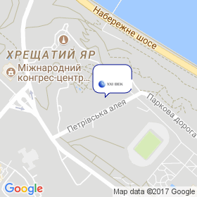 Компания `XXI Век` на карте Компания `XXI Век` на карте