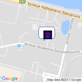 Днепртехинвест на карте Днепртехинвест на карте