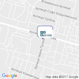 Днепропетровское УПП УТОС на карте Днепропетровское УПП УТОС на карте