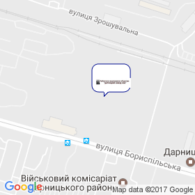 Дарницкий завод ЖБК на карте Дарницкий завод ЖБК на карте