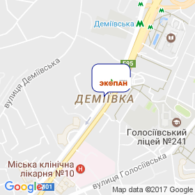 Экопан Украина на карте