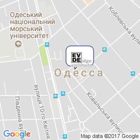 Евдизайн на карте