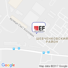 Компания EF на карте