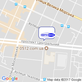 ЕВРООКНА на карте ЕВРООКНА на карте