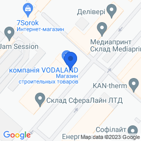 Эксида на карте Эксида на карте