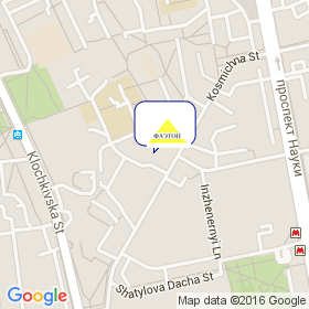 Фаэтон на карте