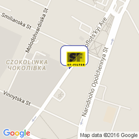 SF-Filter Ukraine на карте