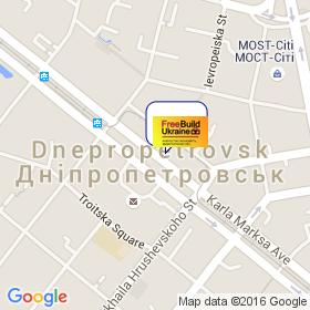 ФриБилд Юкрейн на карте