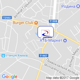 Галант на карте Галант на карте