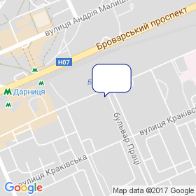 Гидробуд на карте