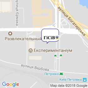 ГиСиВ на карте