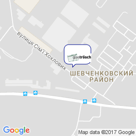 Глас Трёш Украина на карте Глас Трёш Украина на карте