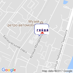 тм ГОЙДА на карте тм ГОЙДА на карте