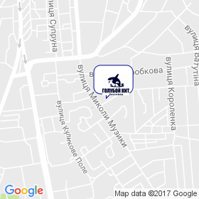 Голубой кит на карте Голубой кит на карте