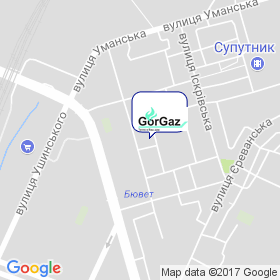 ГорГаз на карте ГорГаз на карте