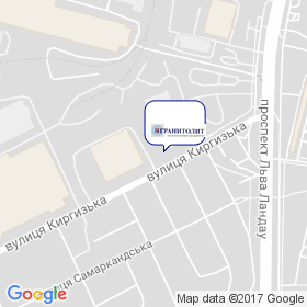 Гранитолит на карте Гранитолит на карте