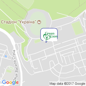 Грин Лион на карте