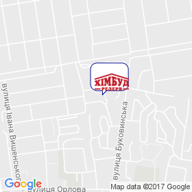 Хімбудрезерв на карте