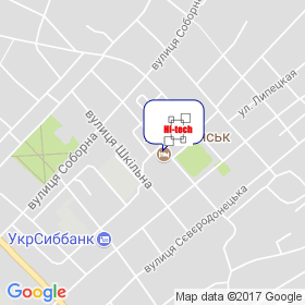 Hi-Tech на карте Hi-Tech на карте