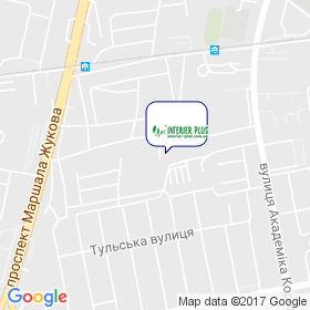 Интерьер Плюс на карте Интерьер Плюс на карте