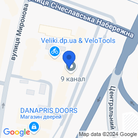 Каменев на карте