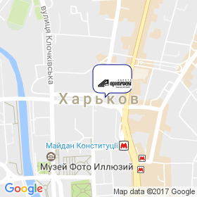 ХАРЬКОВАРХПРОЕКТ на карте ХАРЬКОВАРХПРОЕКТ на карте