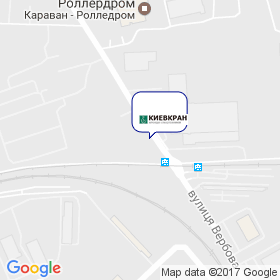Киевкран на карте Киевкран на карте