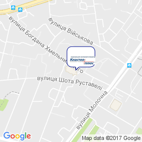 Кластер-Плюс на карте