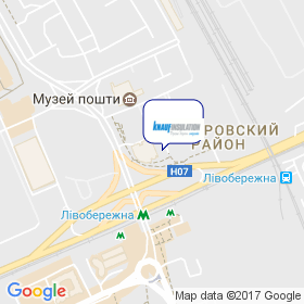 Кнауф Инсулейшн Украина на карте Кнауф Инсулейшн Украина на карте