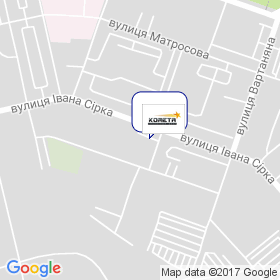 Гранитный Двор "Комета" на карте Гранитный Двор "Комета" на карте