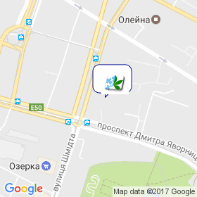 Контраст-Днепр на карте Контраст-Днепр на карте